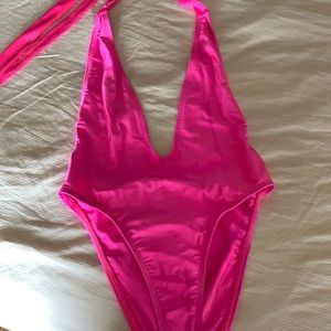 One piece bathing suit